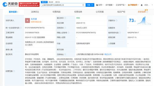 領克汽車設立上海銷售公司，注冊資本1000萬布局信息技術服務