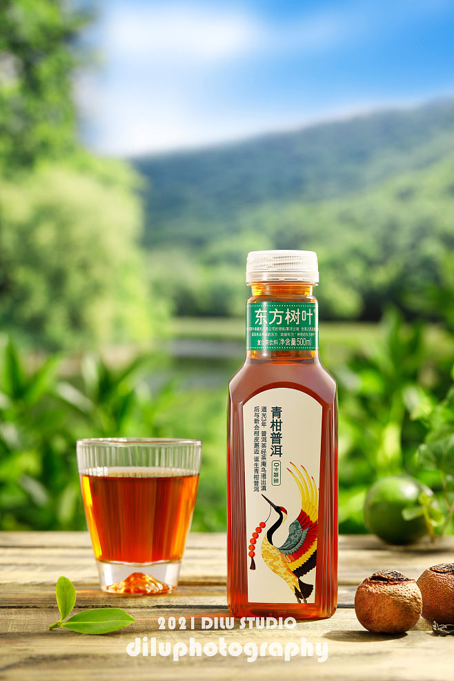 農夫山泉 | 東方樹葉茶飲料產品攝影攝影.